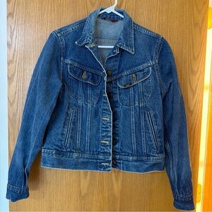 Vintage 70s/80s MS Lee Denim Jacket Women’s Medium 11/12 Trucker USA Made Y2K